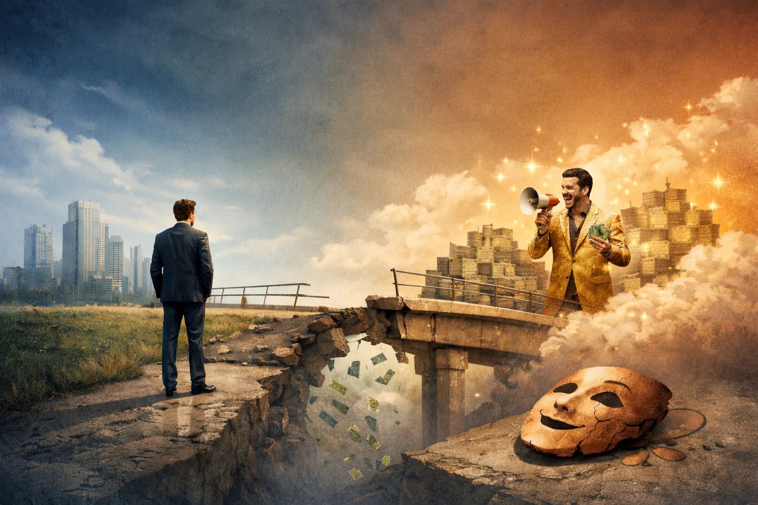 Le business du fake vs le vrai business